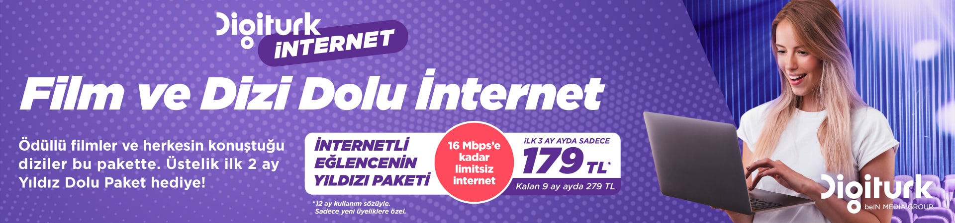 Digiturk Tv ve Internet Paketleri